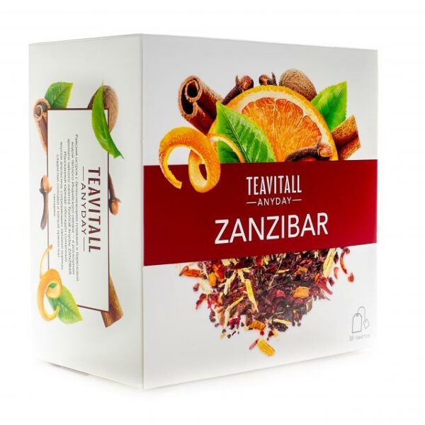 Teavitall Zanzibar tēja ikdienas lietošanai