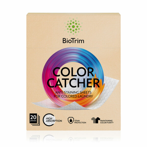 BioTrim Color Catcher salvetes pret apģērbu sakrāsošanos, 20 gab